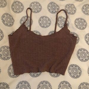 Dusty purple SHEIN crop top